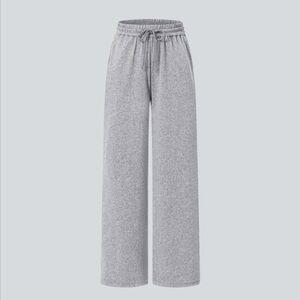HALARA Women's Gray Wide-Leg Joggers